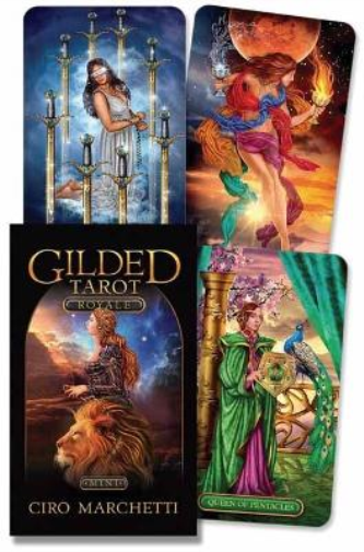 Ciro Marchetti Gilded Tarot Royale Mini Book NUOVO