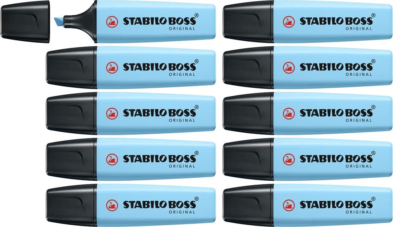 Cf10Stabilo Boss Pastel Breezy Blue NUOVO
