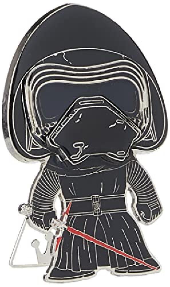 (TG. One Size) Funko Pop! Large Enamel Pin STAR WARS: KYLO REN - Kylo Ren Spille