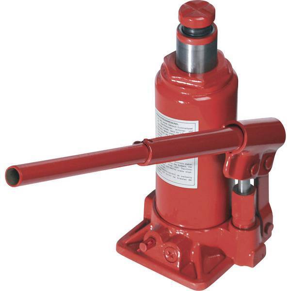 Martinetto idraulico cric 195 mm 380 3 t 007 t-gs 3t