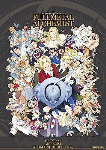 FULLMETAL ALCHEMIST - Calendrier 2024 NUOVO