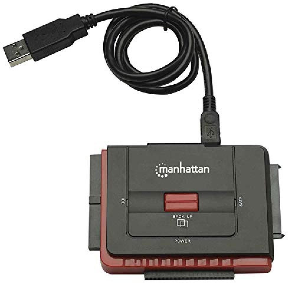 Manhattan 179195 cavo di interfaccia e adattatore USB A SATA, IDE 40-pin, IDE 44