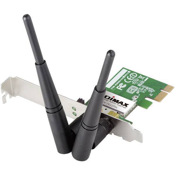 Edimax ew 7612pin scheda plug-in wlan pci express 300 mbit/s