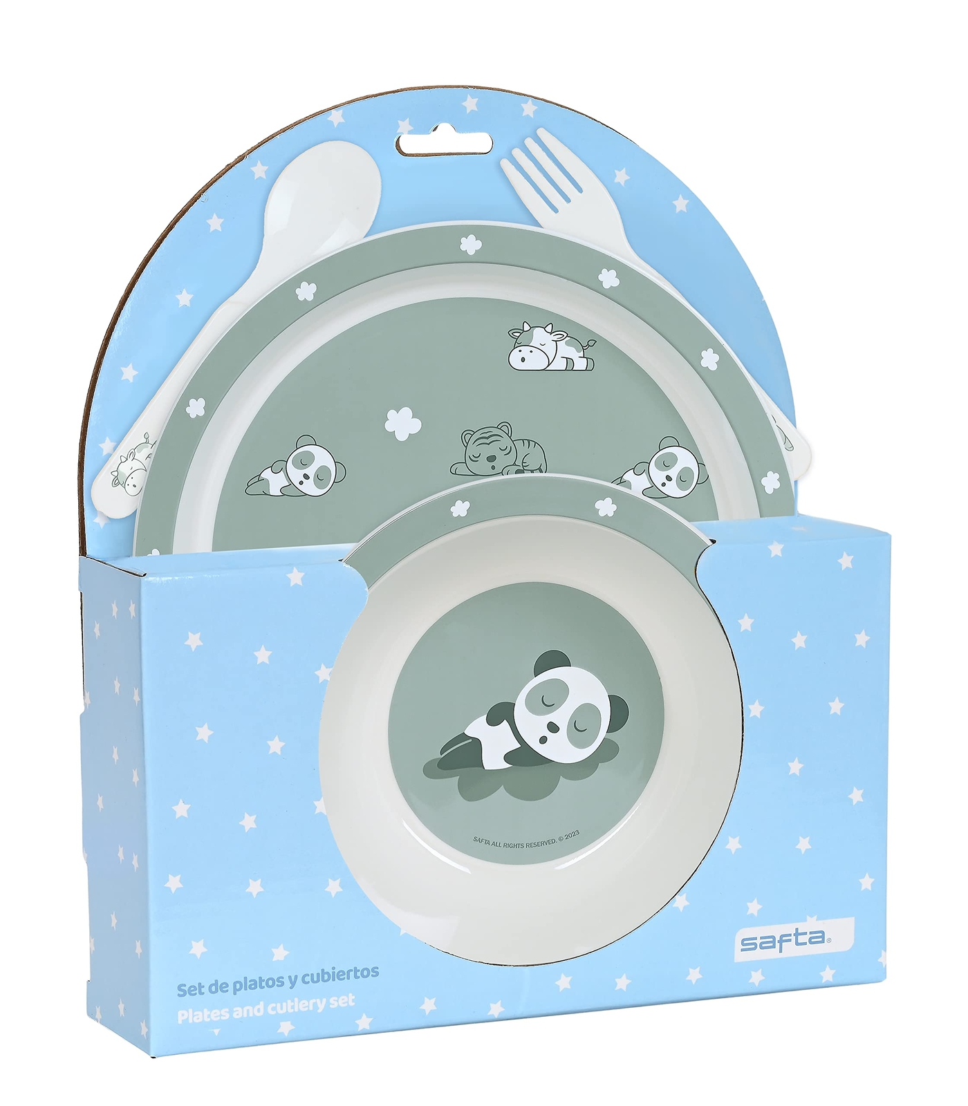 Children’S Dinner Set Safta Dormilon Polyurethane (4 Pieces) NUOVO