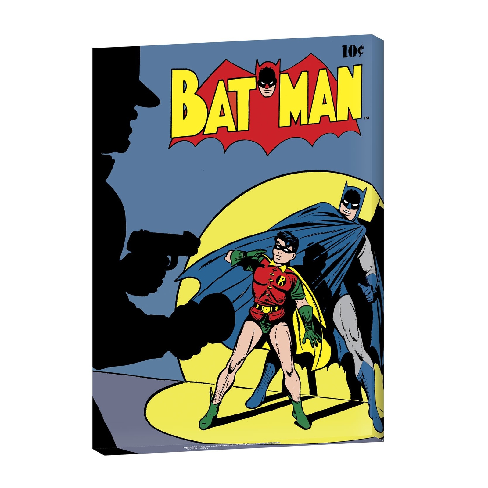 Leinwand DC COMICS - Canvas - Batman vintage cover (30x40) NUOVO