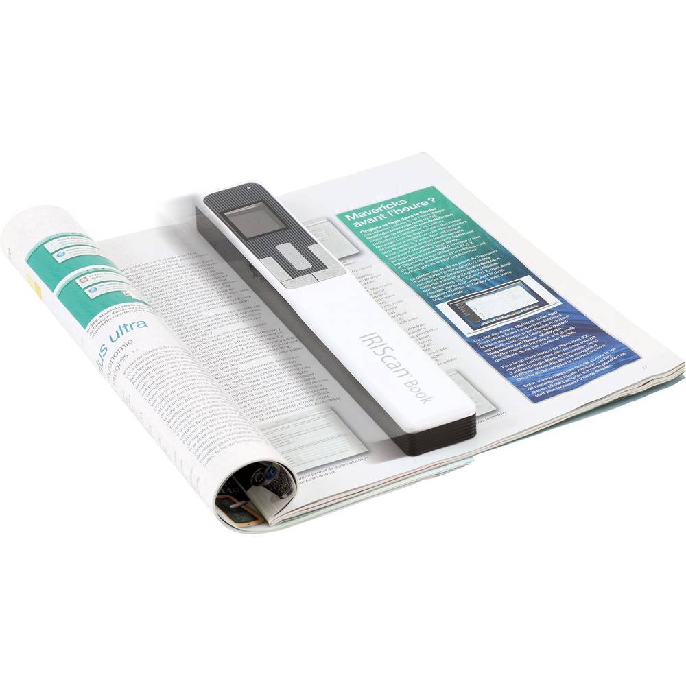 IRIS by Canon IRIScan Book 5 Scanner documenti A4 300 x 1200 dpi USB, microSD,