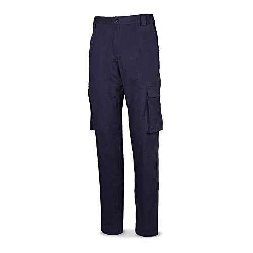 Safety Trousers Stretch 588Pbsam Navy Blue (Size: 44) Clothing NUOVO