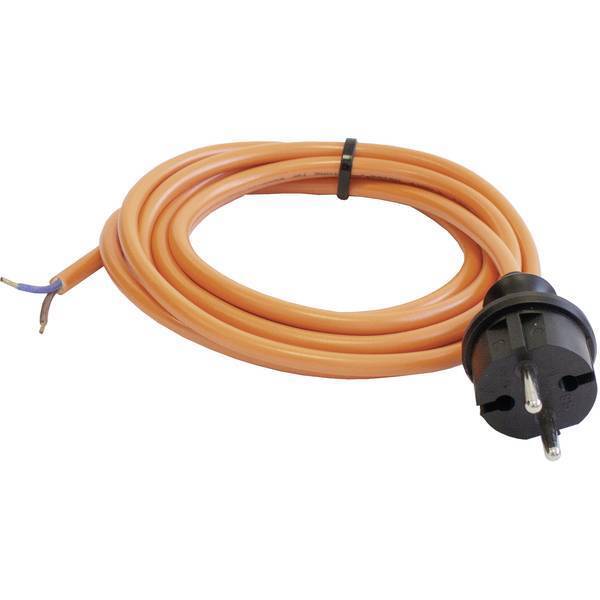 Cavo di collegamento per corrente as schwabe 70917 arancione 5 m