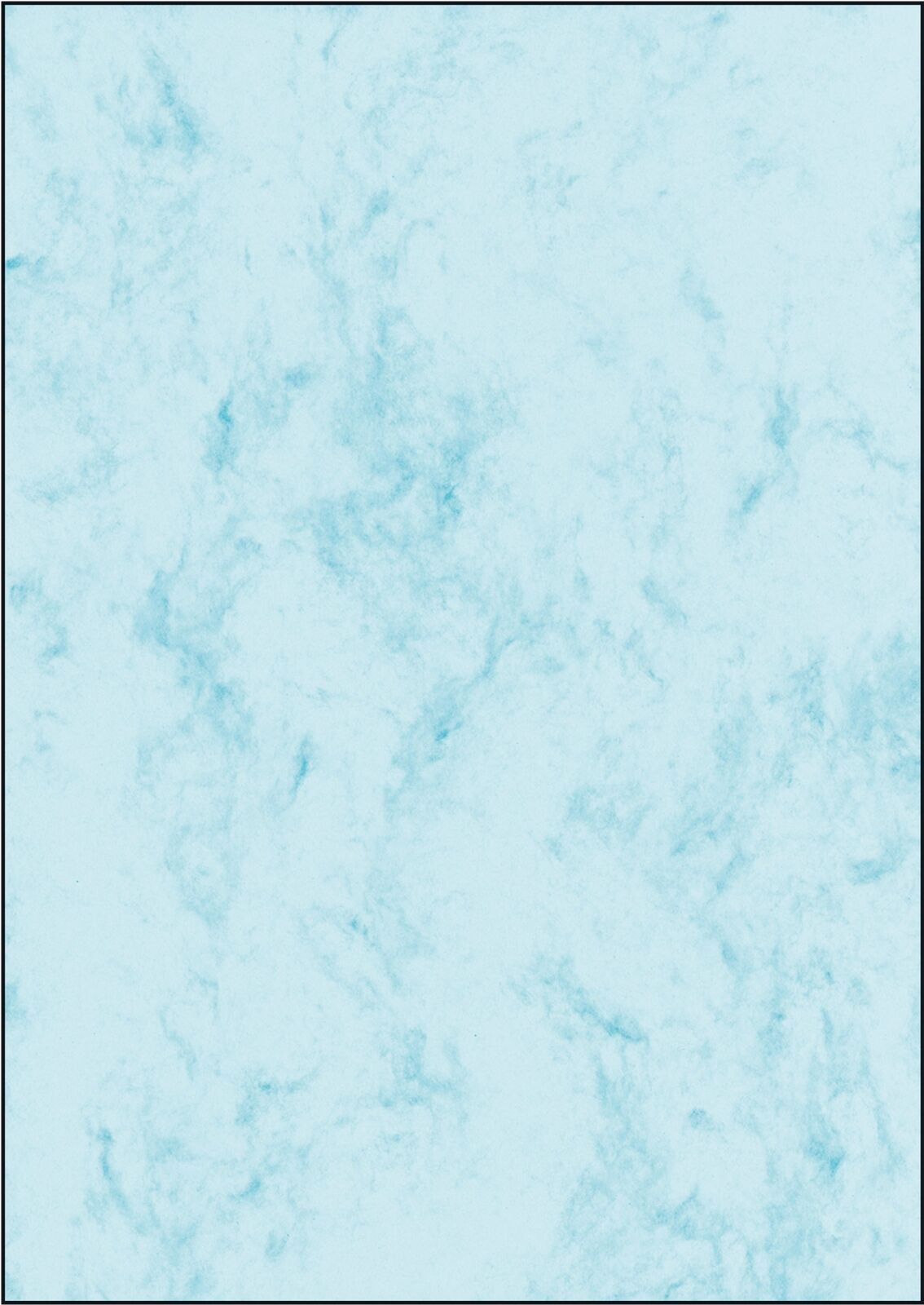 sigel Designpapier Marmor blau 50Bl ACC NUOVO
