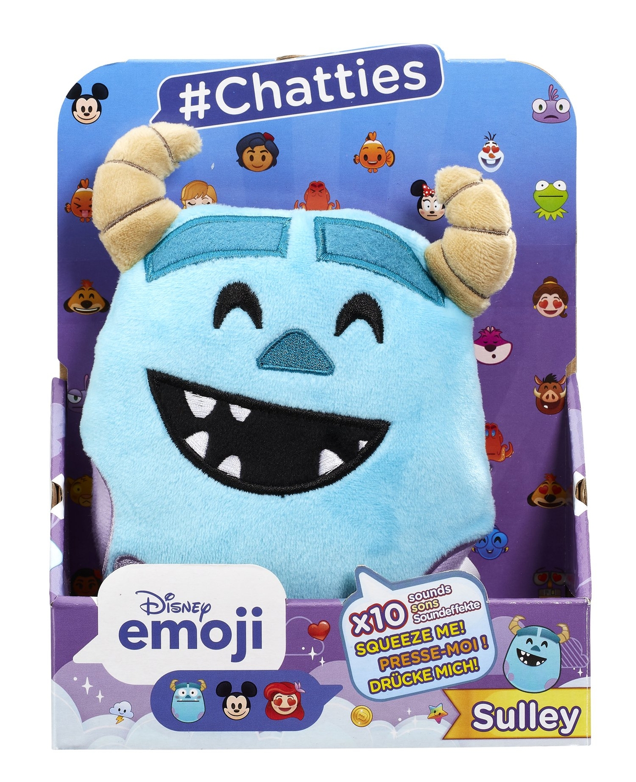 Toys Disney Emoji - #Chatties Sulley Series 1 /Toys Toy NUOVO