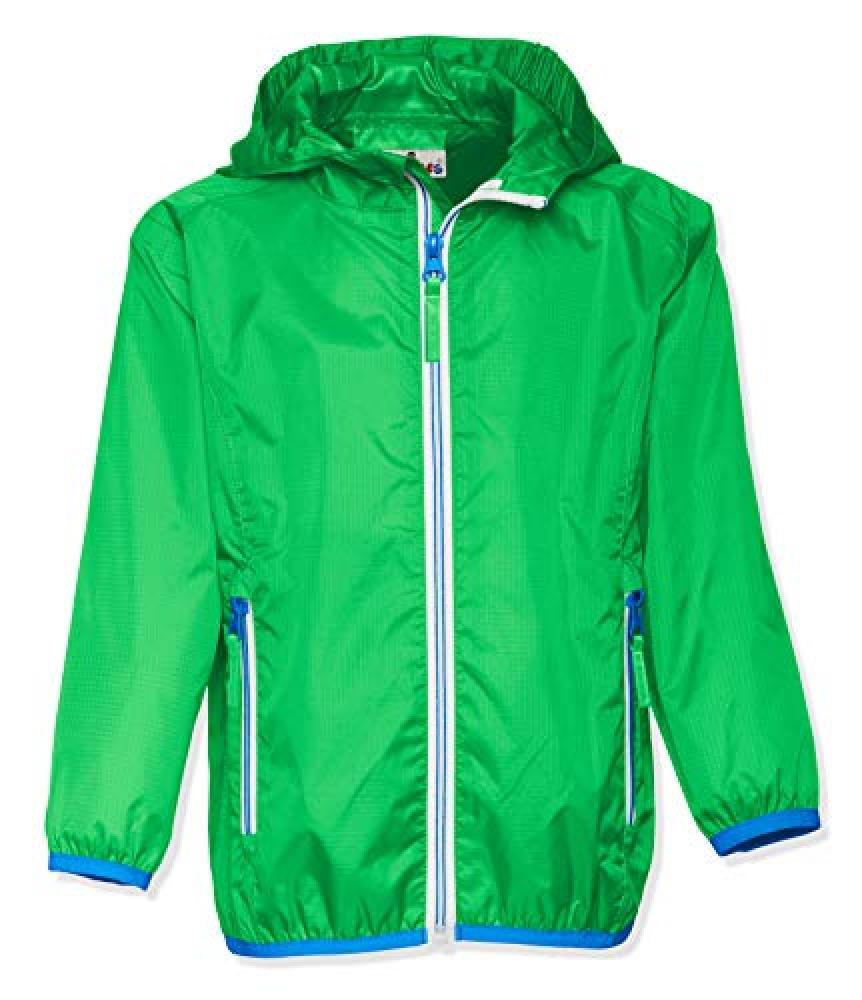 (TG. 92) Playshoes Regenjacke faltbar Impermeable, Verde (Grün 29), 92 Bambina