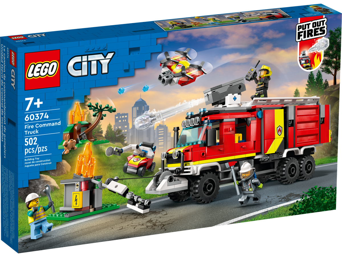 Merchandising Lego: 60374 - City Fire - Autopompa Dei Vigili Del Fuoco