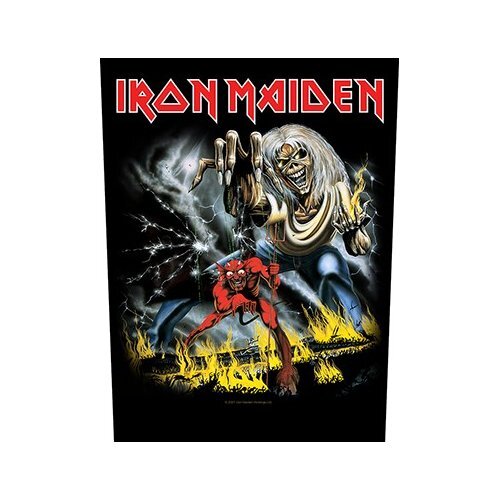 Merchandising Iron Maiden - Number Of The Beast (Toppa)