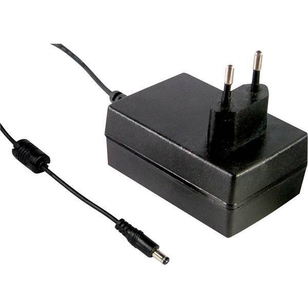 Mean well gst18e24 p1j alimentatore a spina tensione fissa 24 v/dc 750 ma 18 w