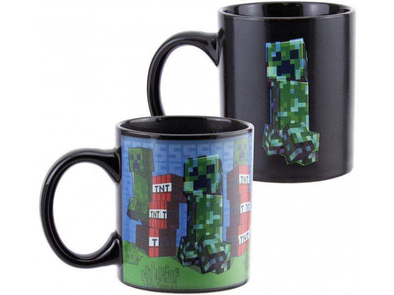 MINECRAFT CREEPER HEAT CHANGE MUG (Tazza termosensibile)