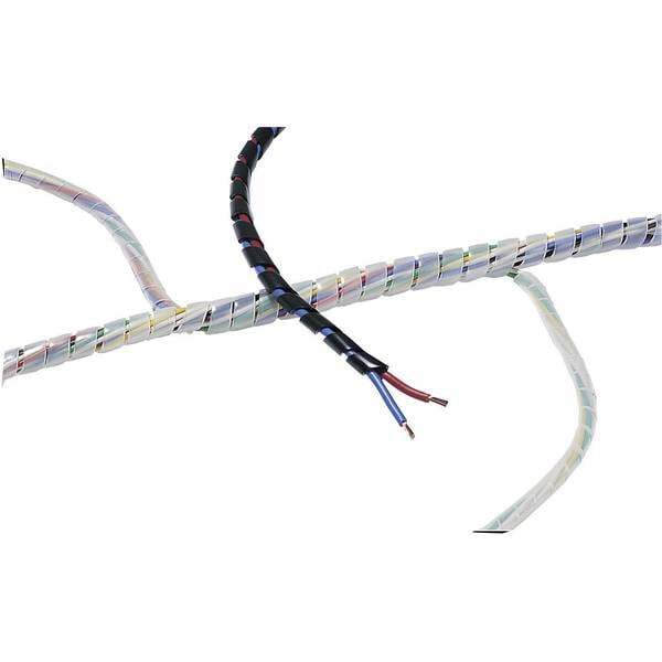 Hellermanntyton sbpe4d-pe-bk 5m guaina spiralata 5 fino a 20 mm nero m