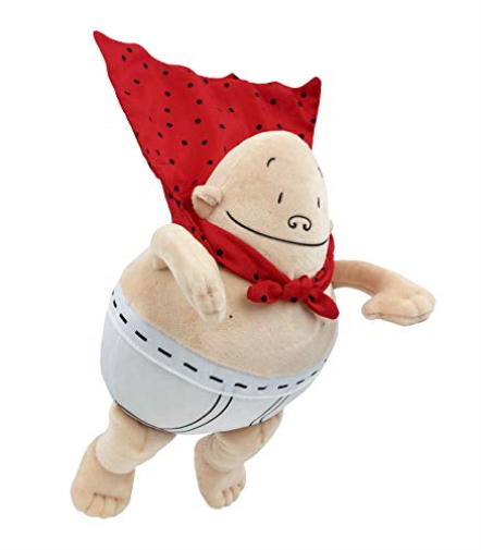 Plush Captain Undperpants Doll ACC NUOVO