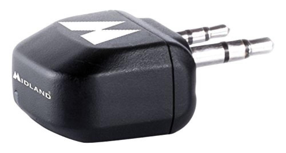 Midland C1276 Adattatore Bluetooth, Nero - NUOVO