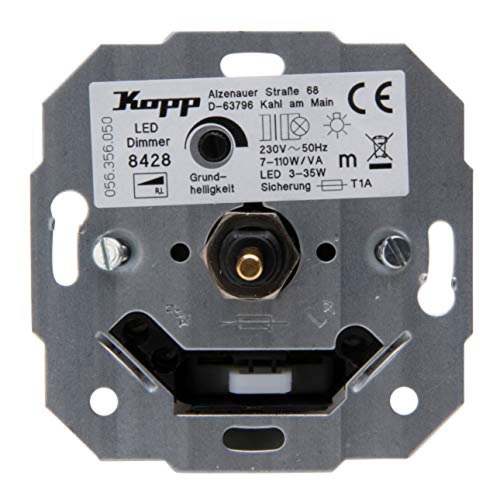 Kopp Presa per dimmer LED DW RL, 7 – 110 W, 842800187 - NUOVO