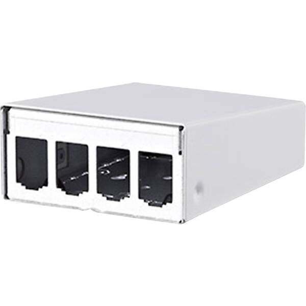 Patchpanel di rete 4 porte non classificata metz connect 130861-0402 e 1 u
