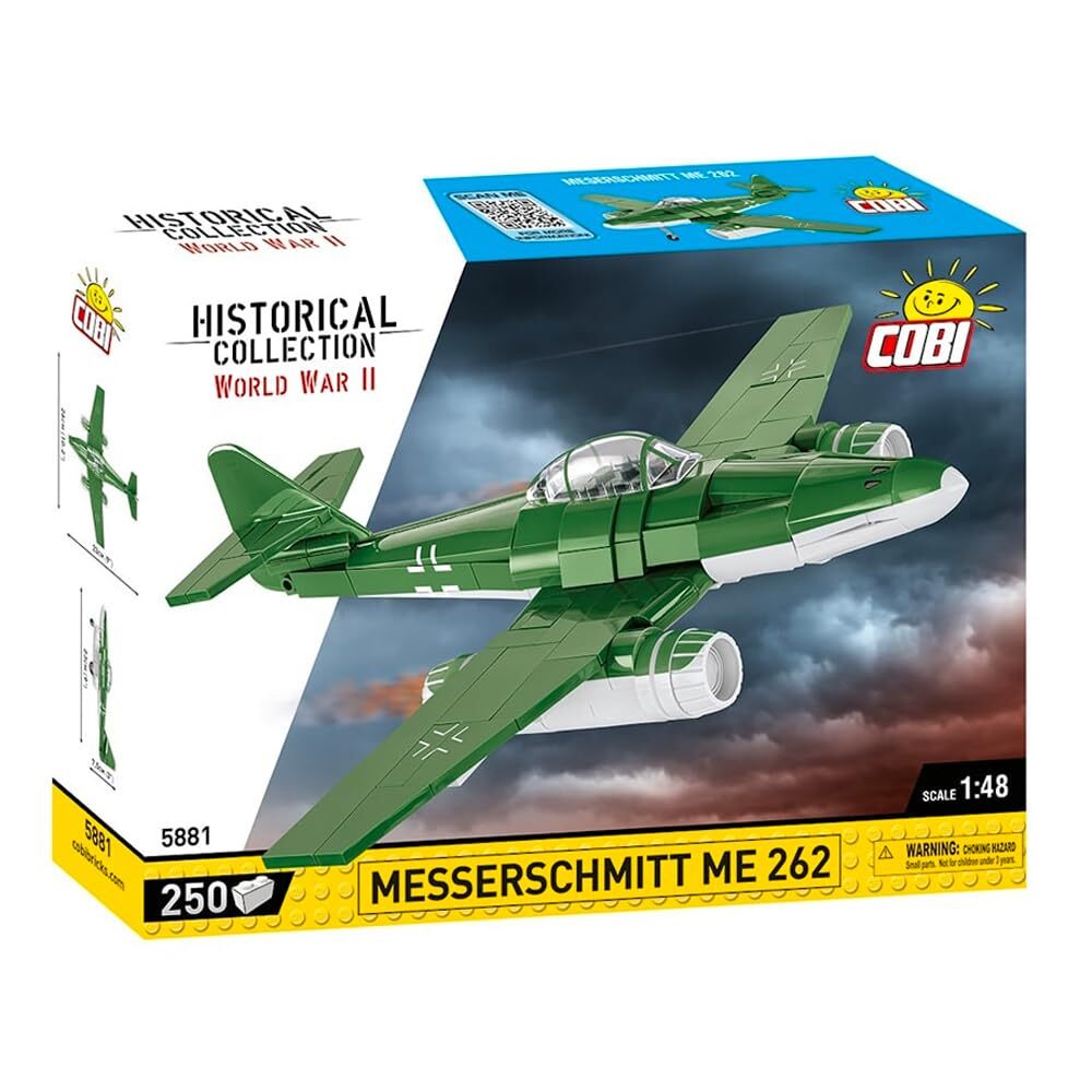 Toys Cobi - World War II - Messerschnitt ME 262 250 pcs (Not For Sale  Toy NUOVO