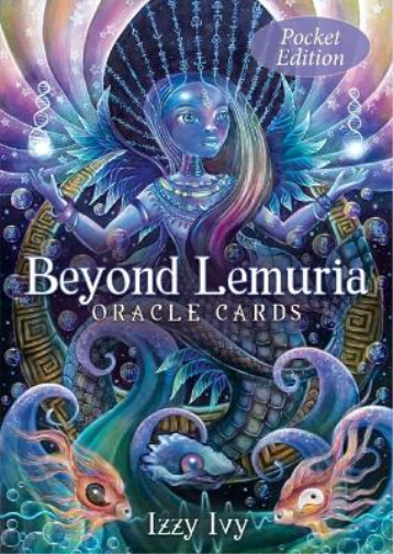 Izzy Ivy BEYOND LEMURIA ORACLE CARDS - Pocket Edition NUOVO