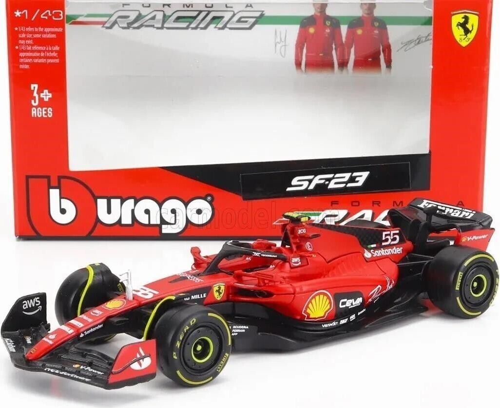 Merchandising Bburago: F1 Ferrari Sf-23 #55 1:43