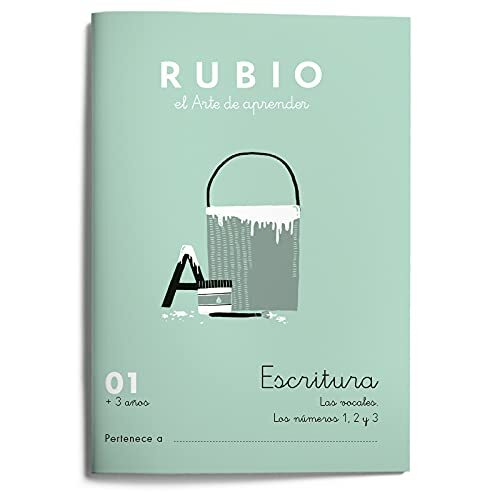 Writing And Calligraphy Notebook Rubio Nº01 A5 Spanish 20 Sheets (1... NUOVO