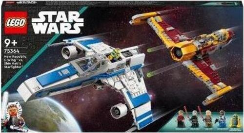 Merchandising Star Wars: Lego 75364 - E-Wing Della Nuova Repubblica Vs. Starfigh