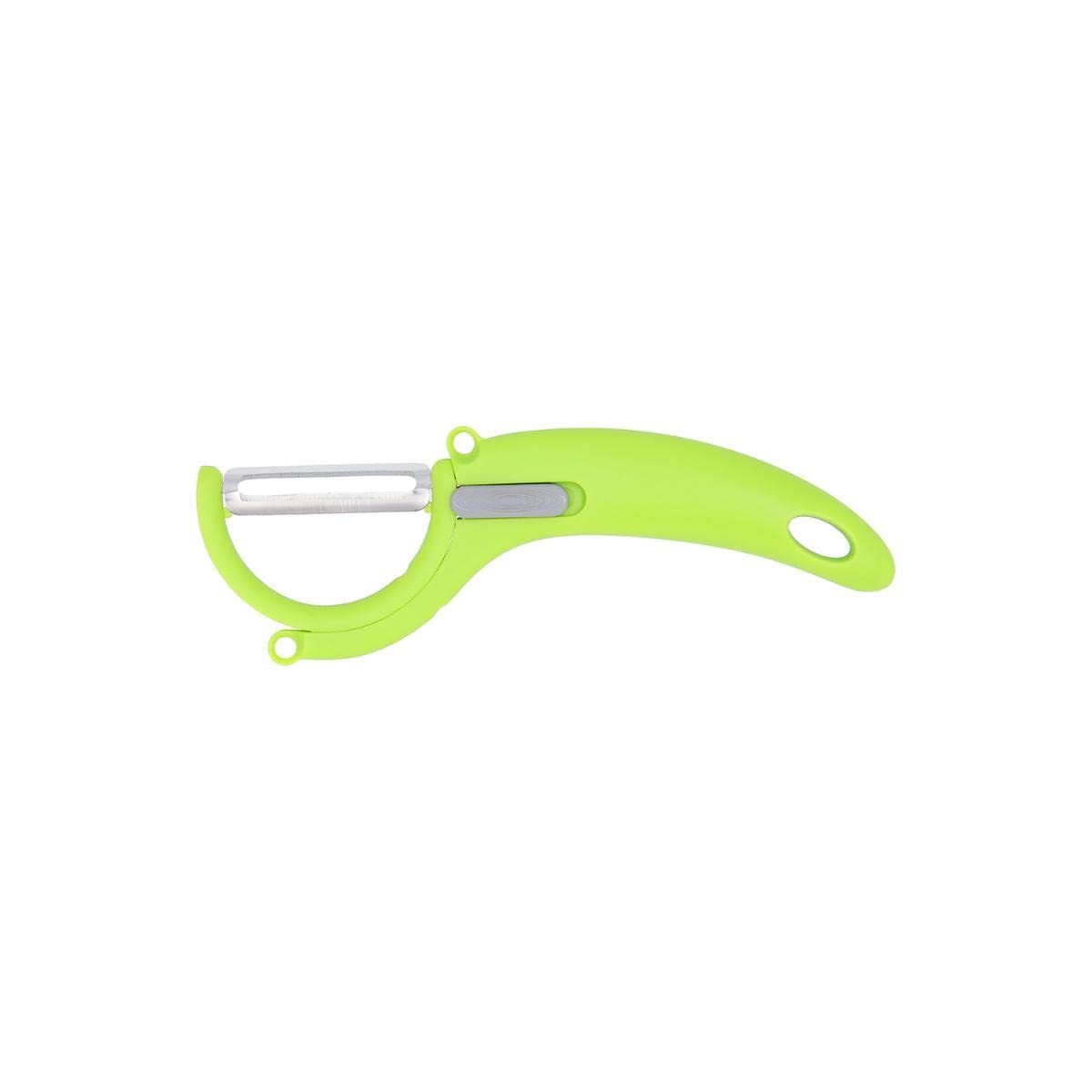 Fruit And Vegetable Peeler Quid Veggy Metal Green Bakelite 22 X 10 ... NUOVO