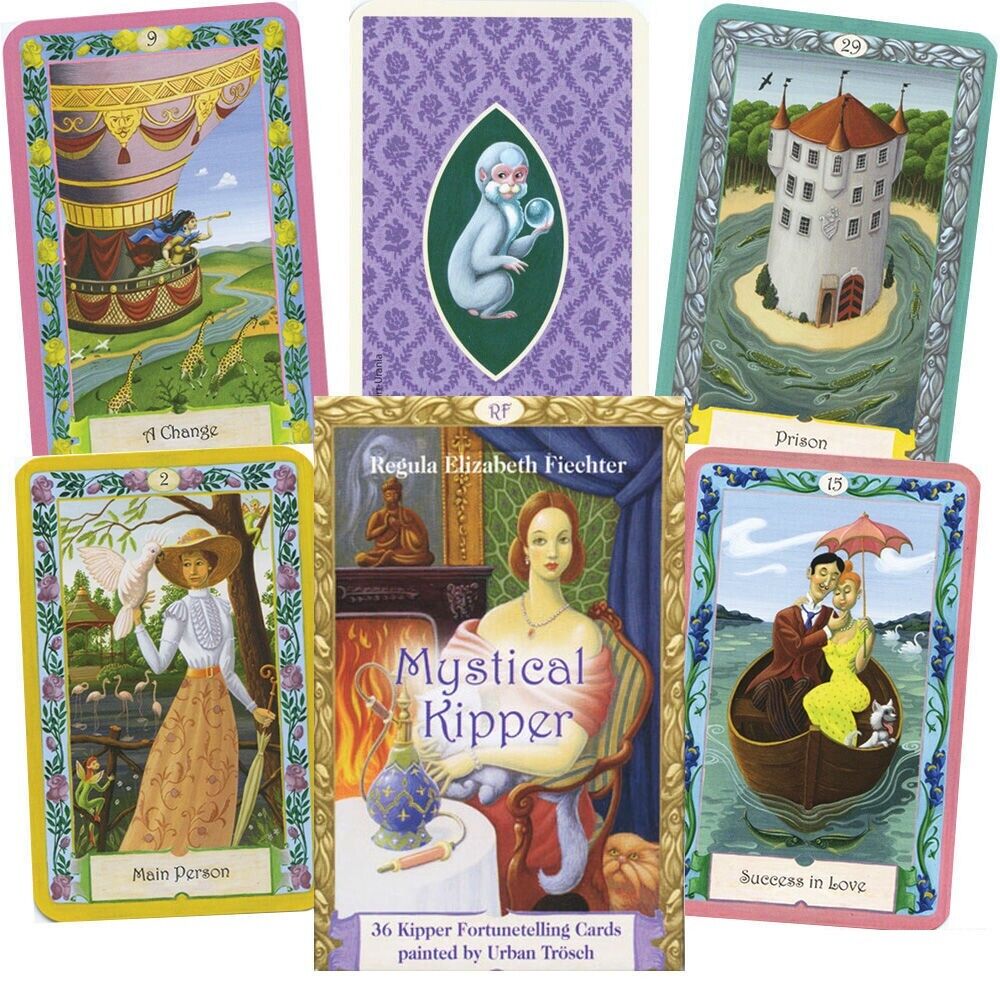 MYSTICAL KIPPER Oracolo Strato Carte Regolare Elisabetta Fiechter agm 1067012940