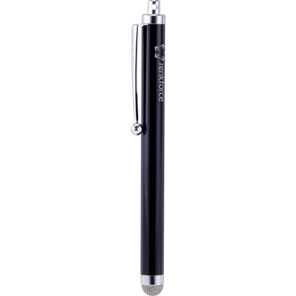 Renkforce Capacitive Stylus Penna per touchscreen Nero