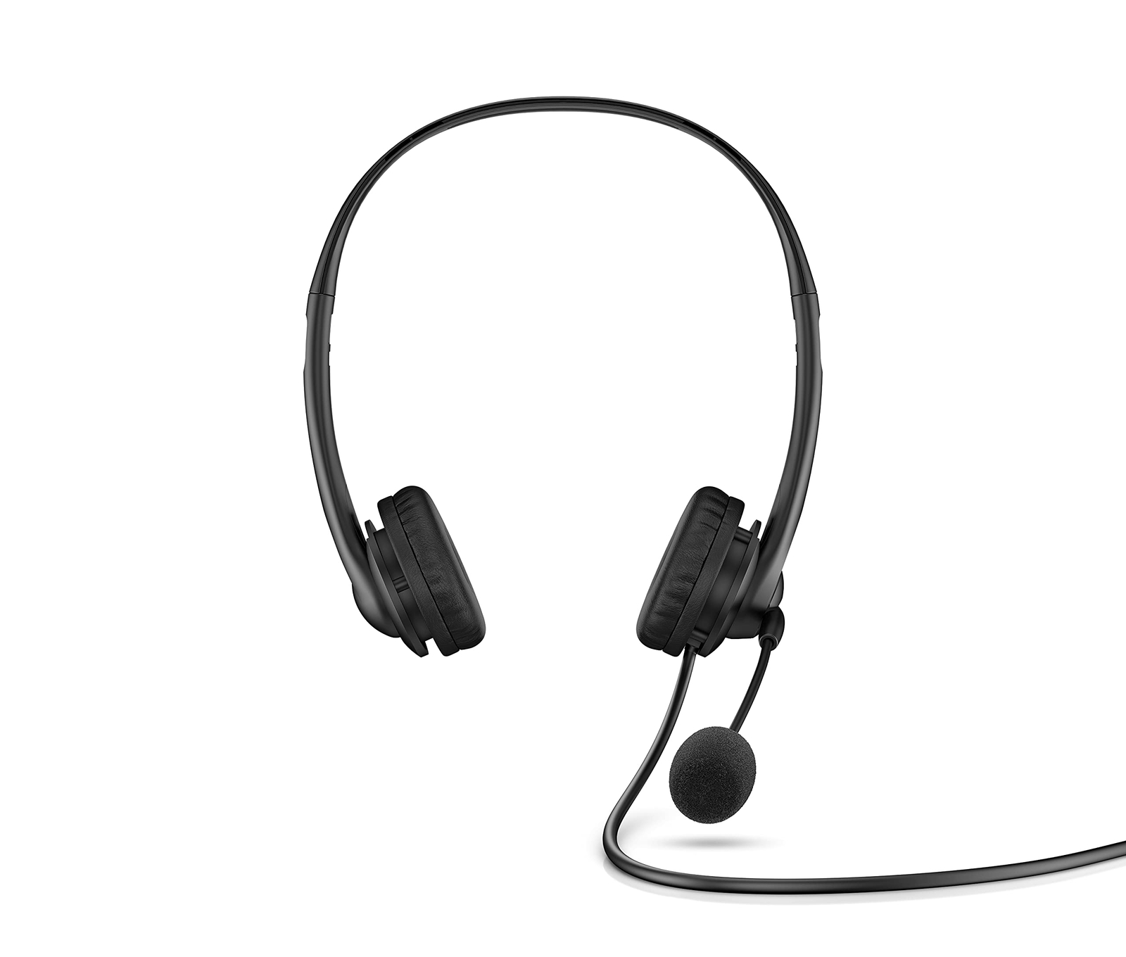 Headphones With Microphone Hp 428H5Aa#Abb Black NUOVO
