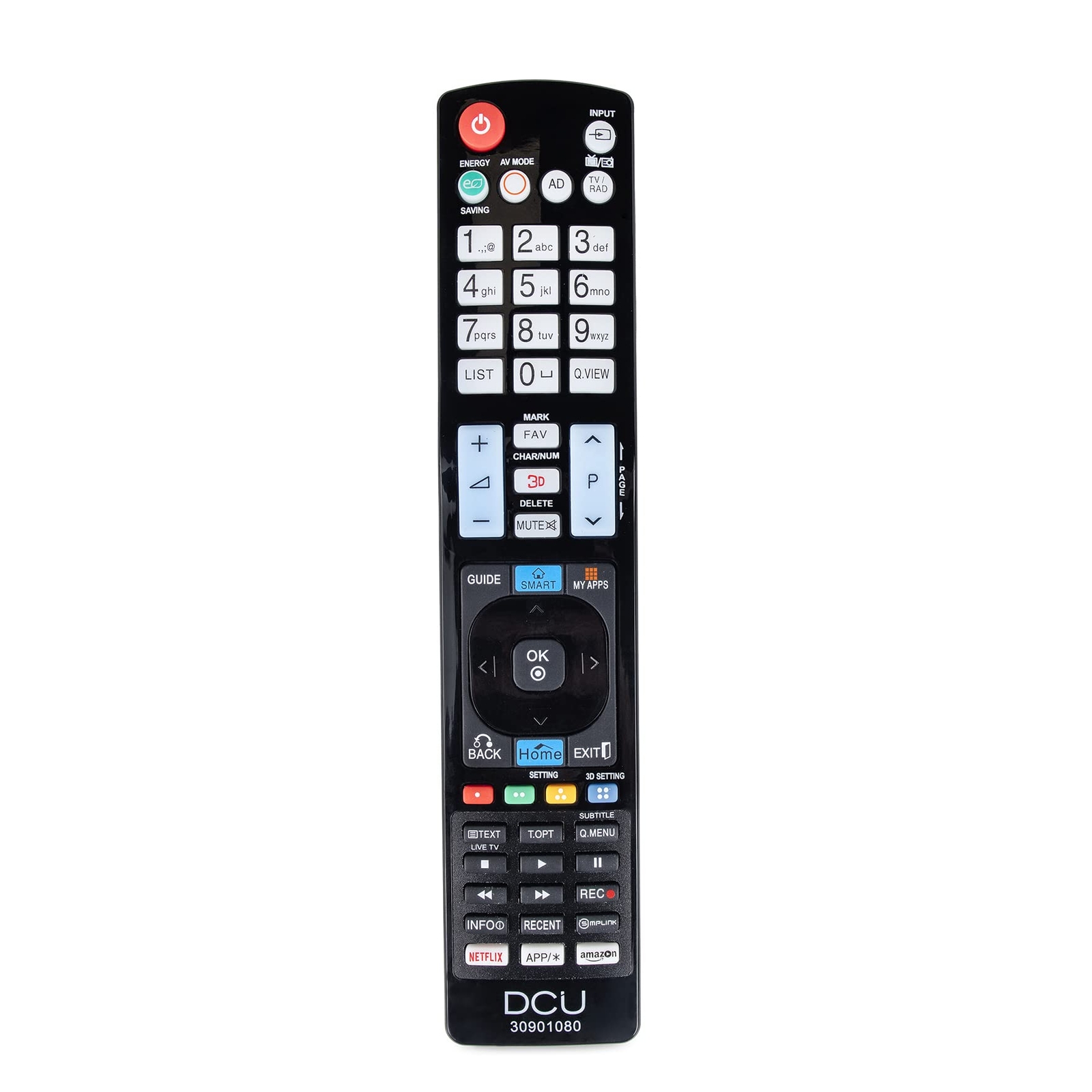 Remote Control Dcu Télécommande Black NUOVO