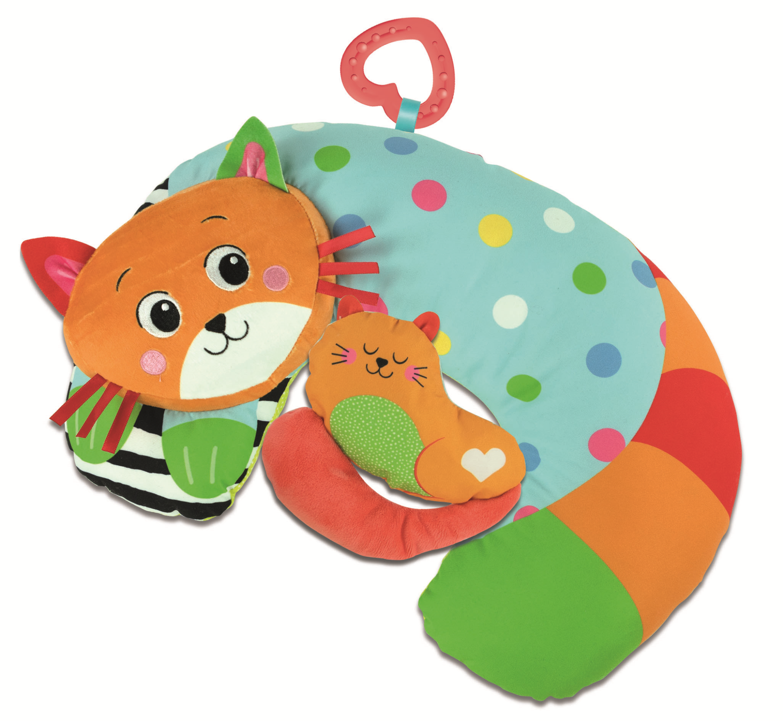 Merchandising Clementoni: Baby For You Prima Infanzia Kitty Cat Tummy Pillow