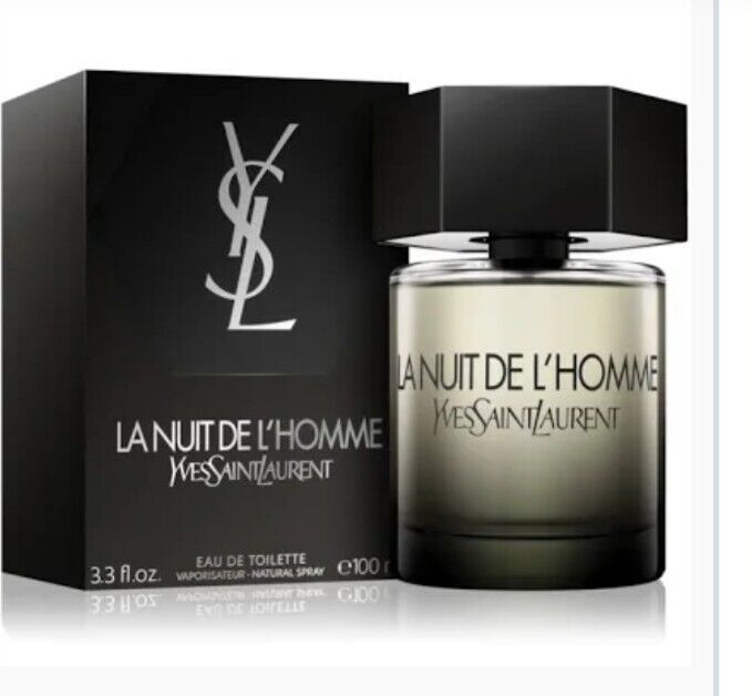 YSL Yves Saint Laurent La Nuit de l'homme EDT 100 ML PROFUMO UOMO ORIGINALE