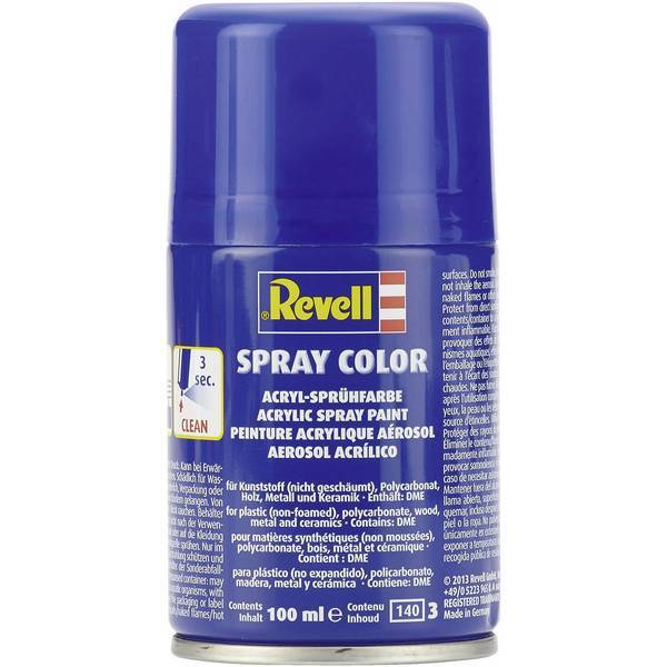 Vernice acrilica revell giallo lucido 12 bombola spray 100 ml