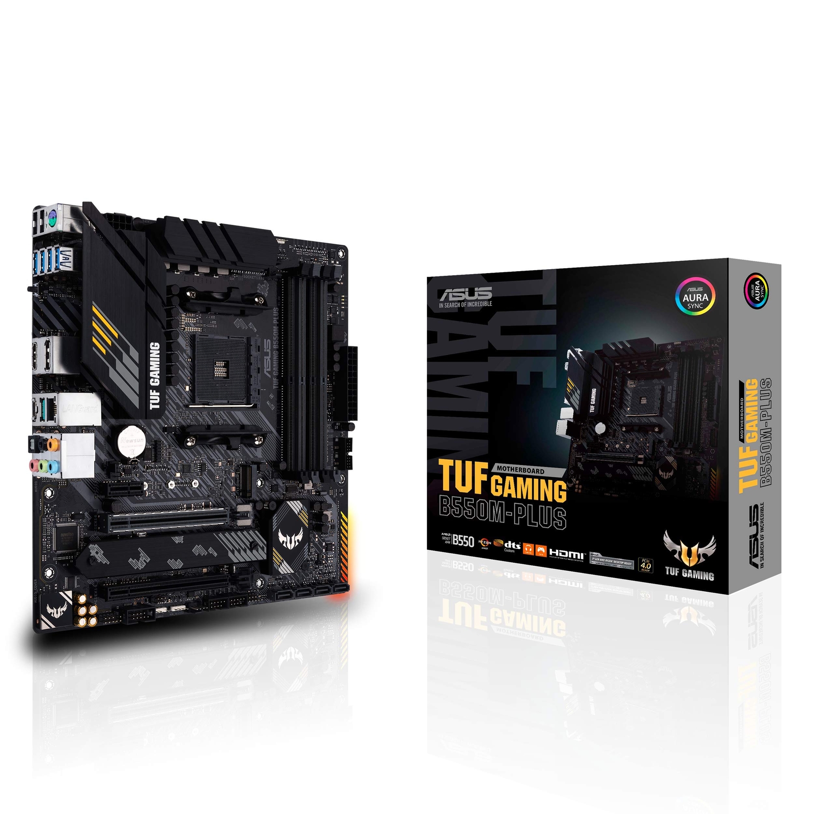Asus Tuf Gaming B550M-Plus - Motherboard - Micro Atx - Socket Am4 -... NUOVO