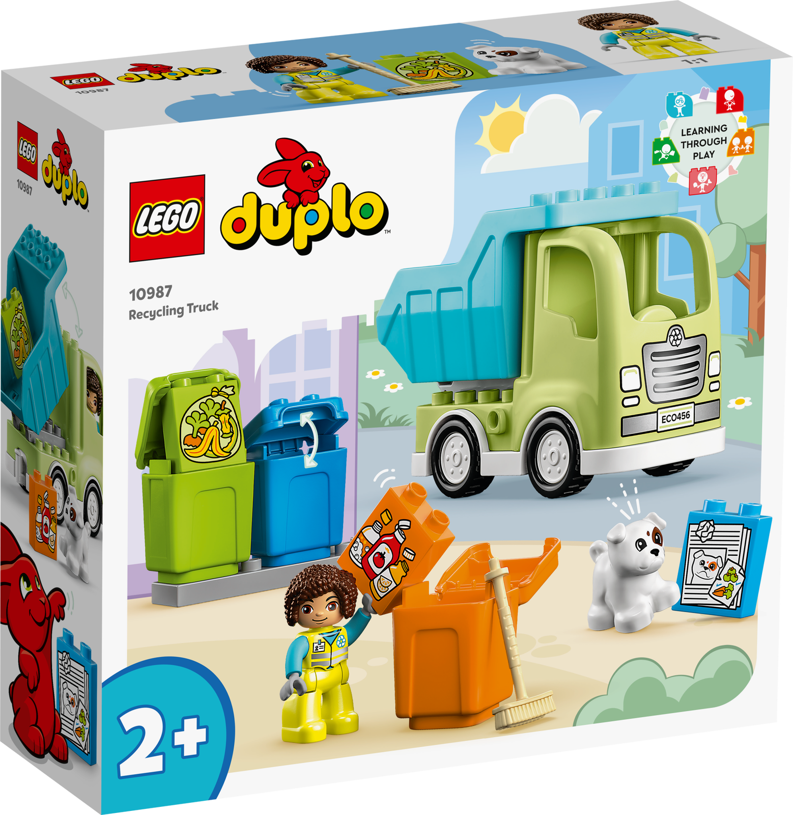 Merchandising Lego: 10987 - Duplo Town - Camion Riciclaggio Rifiuti