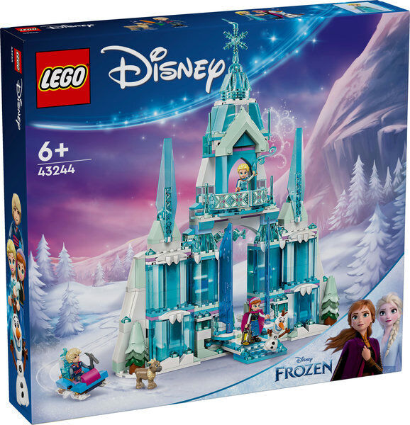 Merchandising Lego: 43244 - Disney Princess - Il Palazzo Di Ghiaccio Di Elsa