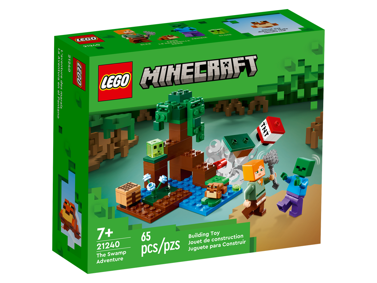 Merchandising Lego: 21240 - Minecraft - Avventura Nella Palude