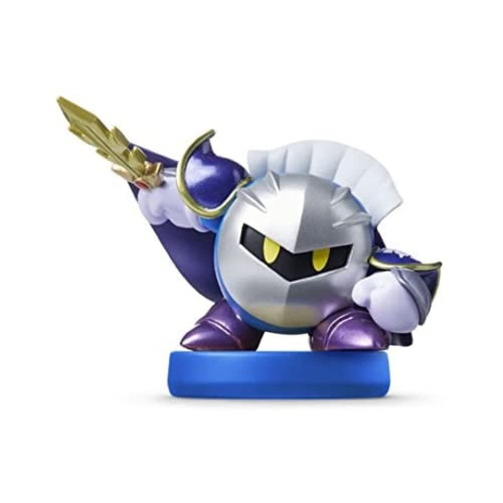 Nintendo Wii-U Nintendo Amiibo Figurine Meta Knight (Kirby Collection Game NUOVO