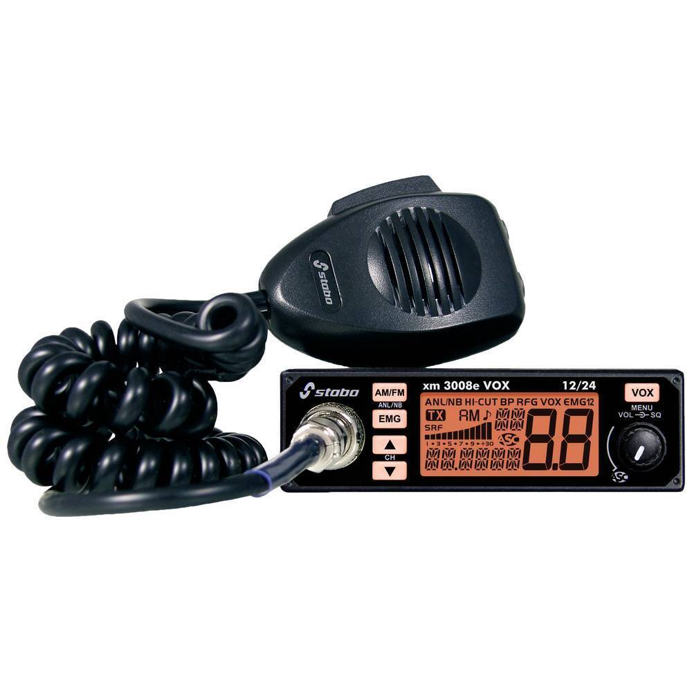 Stabo XM 3008E VOX 12/24 30119 Radio ricetrasmittente CB