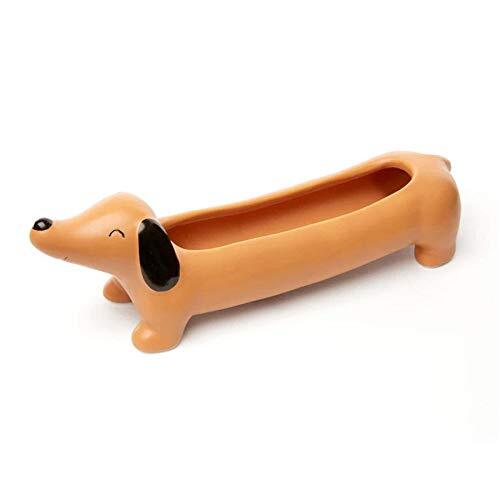 Daisy The Dachshund Planter (Pl17) NUOVO