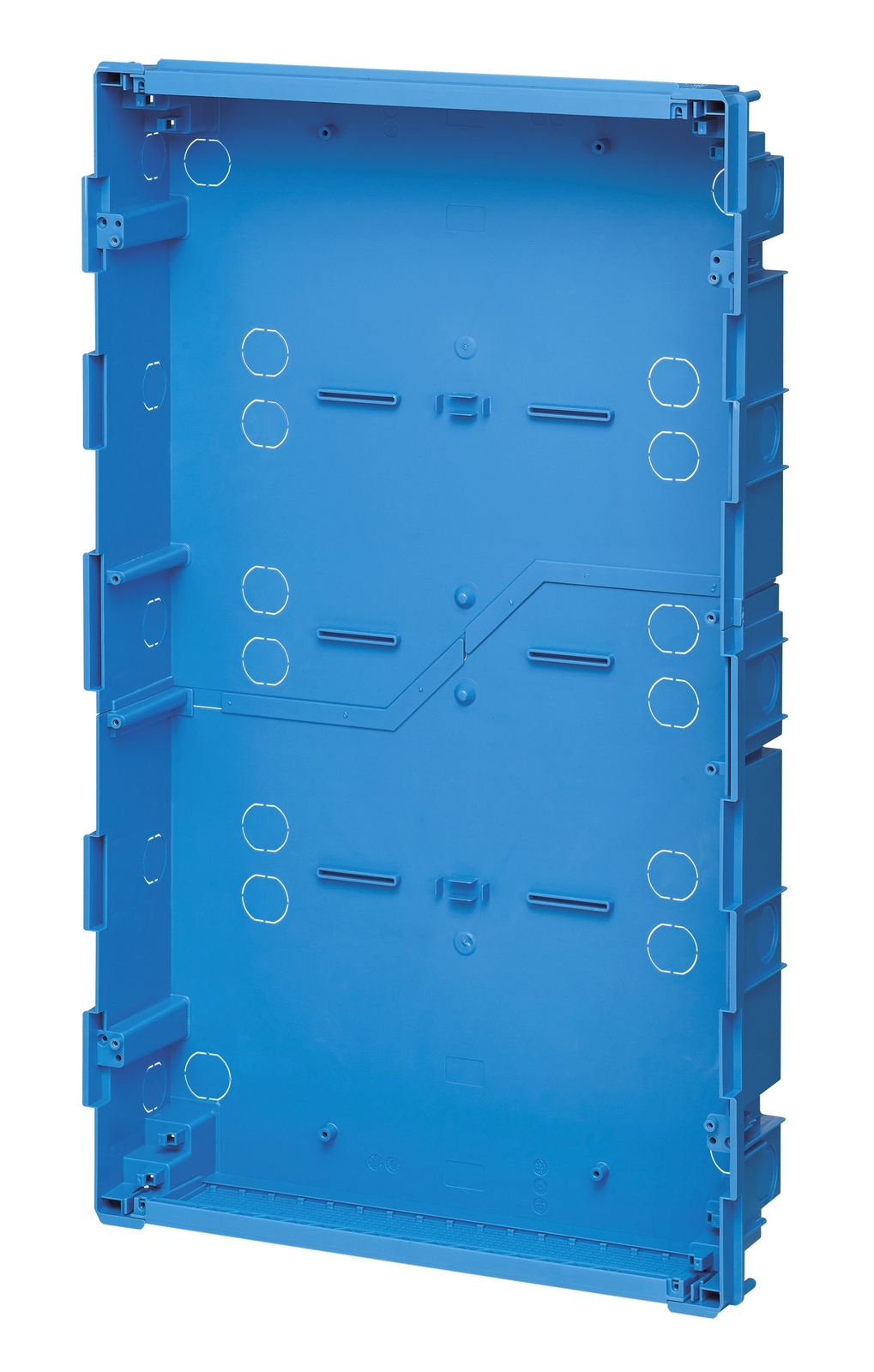 Scatola Inc. Centr. Estetico 72M Azzurro ( VIMAR cod. V53372 )