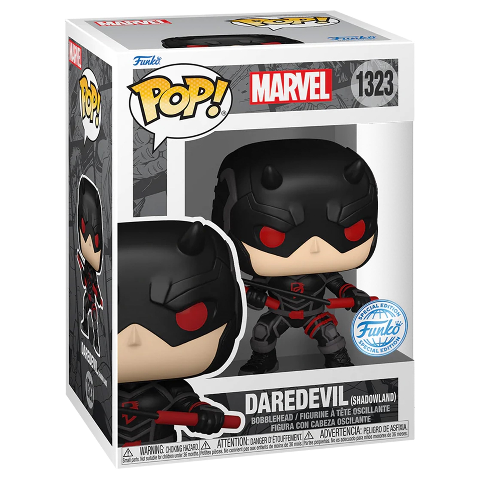 Funko Pop! Marel Daredevil Daredevil #1323 ACC NUOVO
