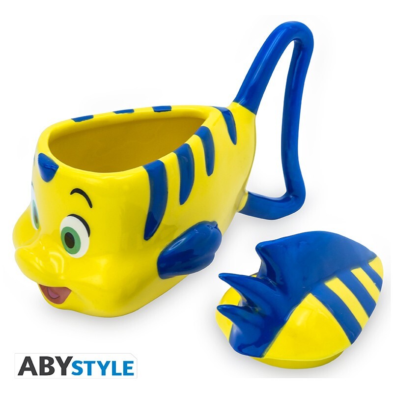 DISNEY - Tazza 3D - La Sirenetta Flounder