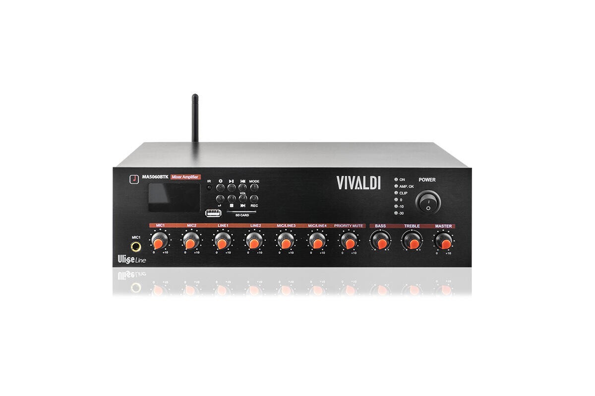Vivaldi Ulisse_Ampl60W 100V Fm ( VILLANI cod. MA5060BTK )