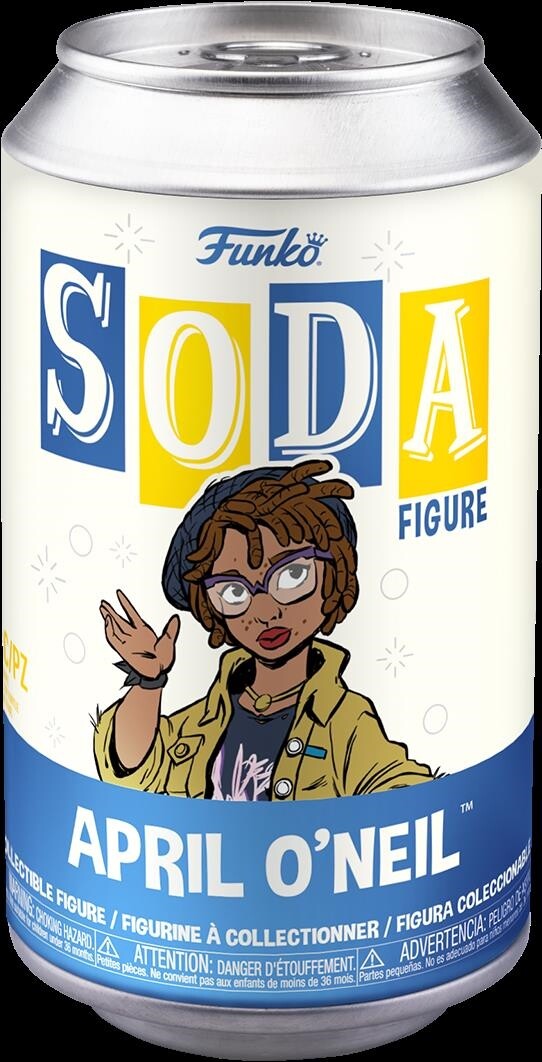 Merchandising Teenage Mutant Ninja Turtles: Funko Vinyl Soda - April O'Neil