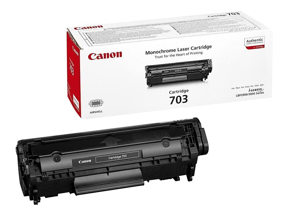 Canon (UK) CANON - CRG703 BLACK TONER 7616A005AA NUOVO
